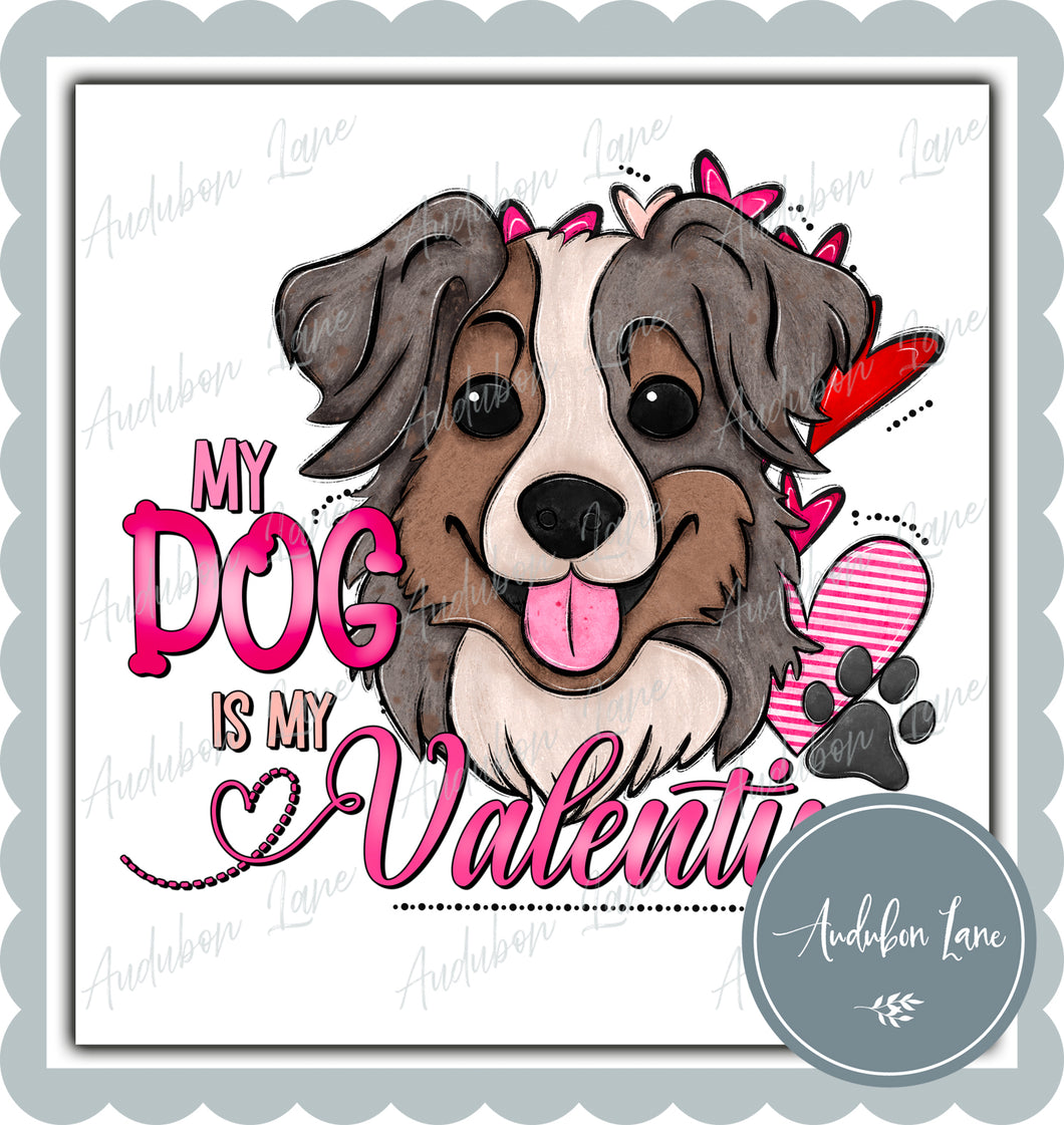 Valentine Aussie Dog