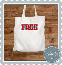 Load image into Gallery viewer, Faux Embroidery &amp; Chenille with the Word Free
