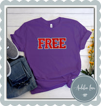 Load image into Gallery viewer, Faux Embroidery &amp; Chenille with the Word Free
