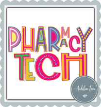 Load image into Gallery viewer, Funky Letter Pharmacy Tech
