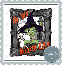 Load image into Gallery viewer, Halloween In My Witch Era Green Version Ready To Press DTF Transfer
