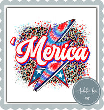 Load image into Gallery viewer, Merica Lightning Leopard Star
