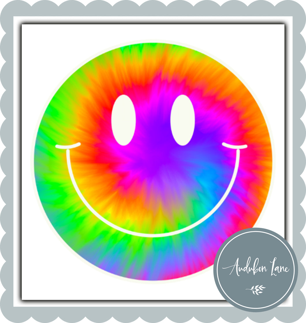 Tie Dyed Smiley