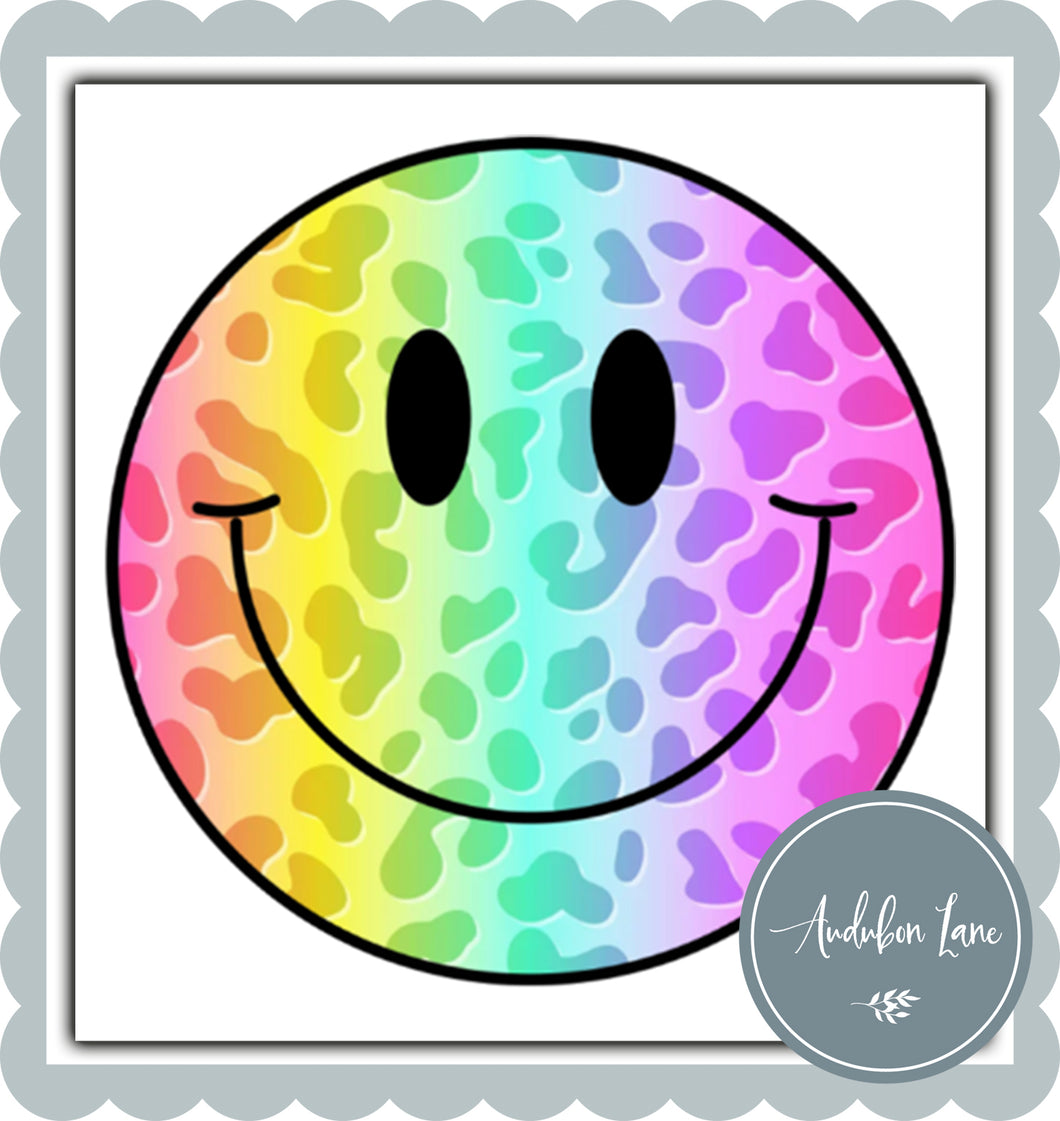 Leopard Rainbow Smiley