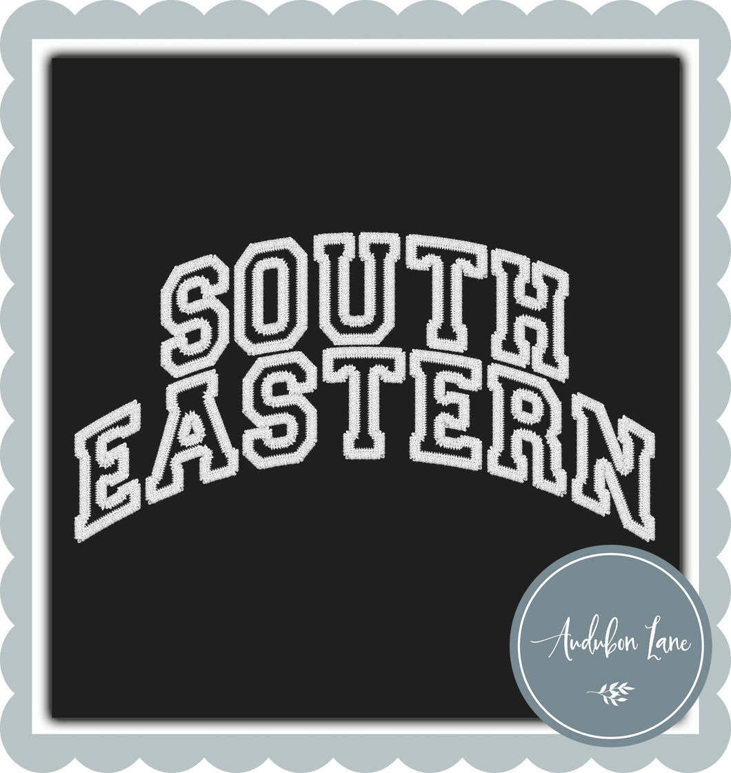Southeastern Faux White Embroidery