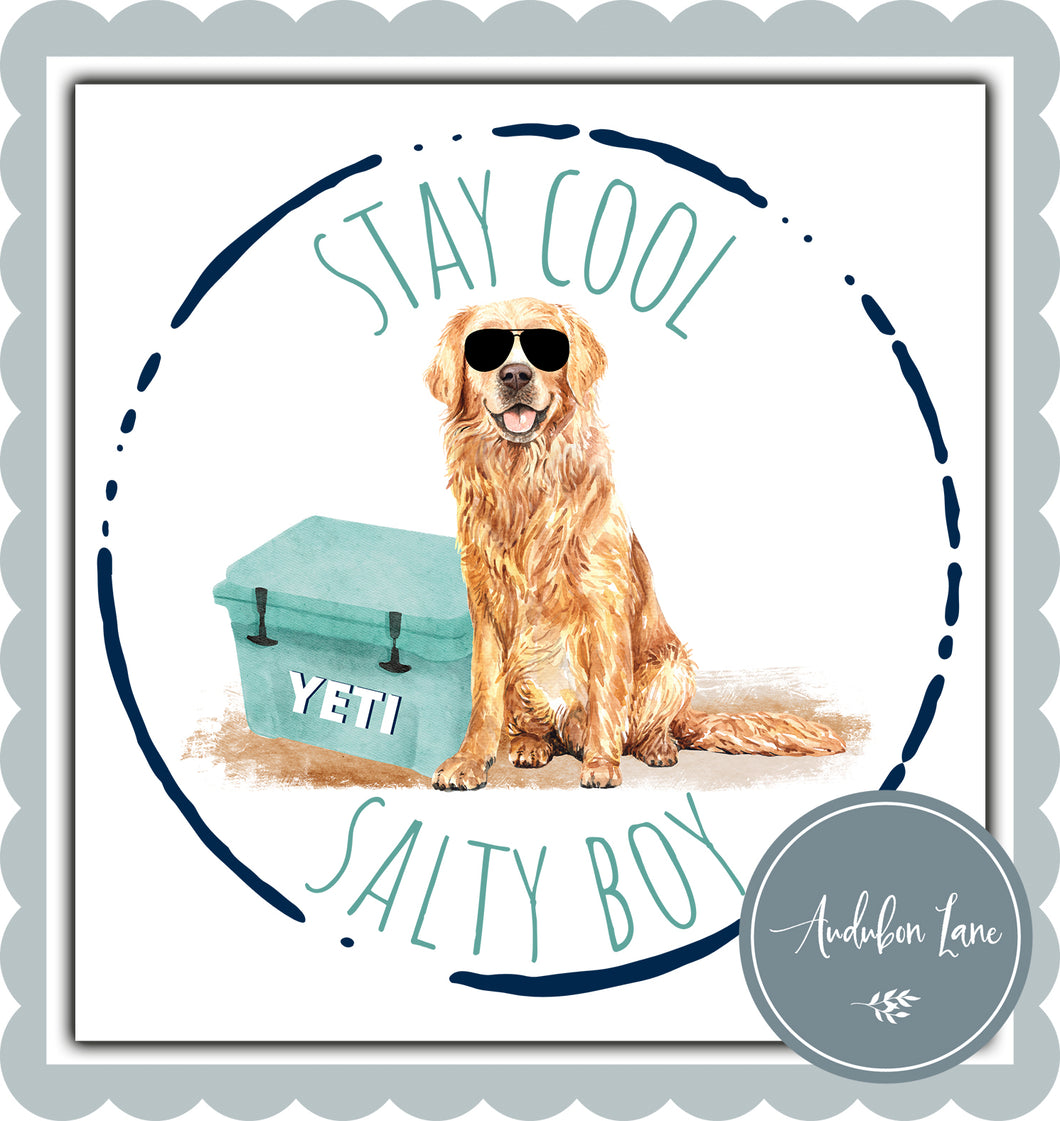 Stay Cool Salty Boy Dog