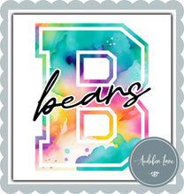 Load image into Gallery viewer, Bears Watercolor Team Mascot Letter
