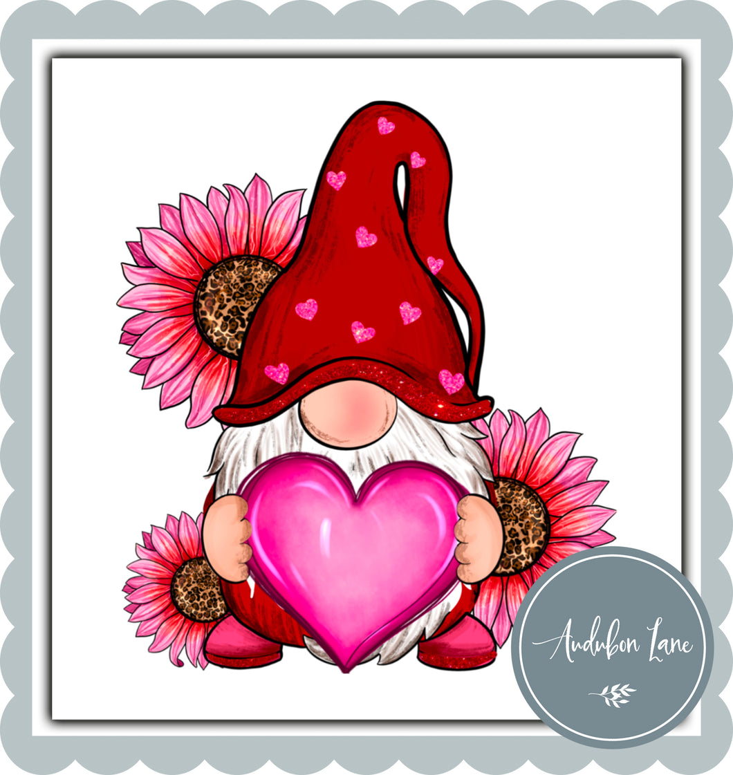 Valentine's Gnome with Heart
