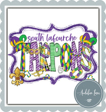 Load image into Gallery viewer, Tarpons Mardi Gras - Custom Mascot
