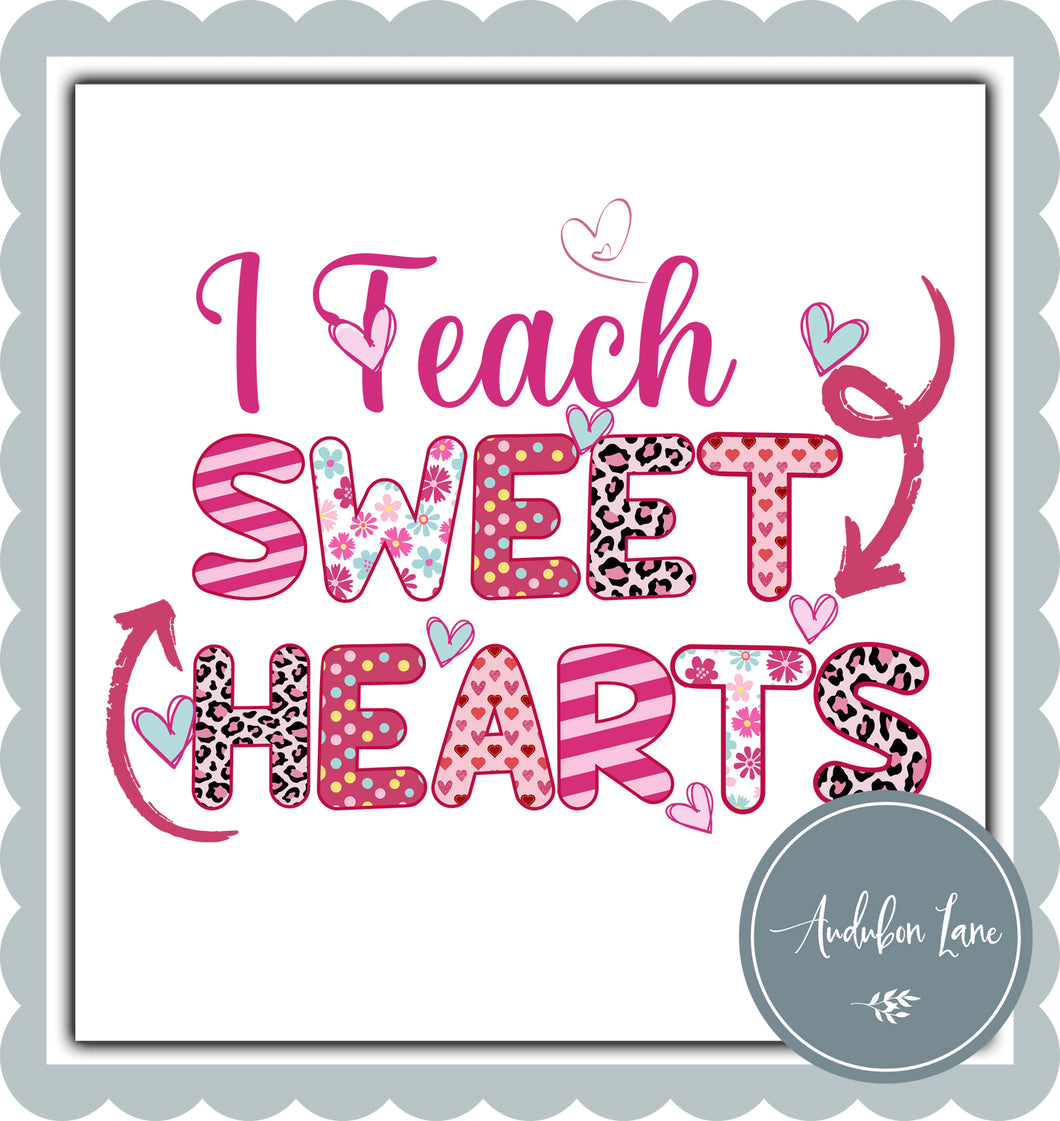 I Teach Sweethearts (Valentines Patterns)