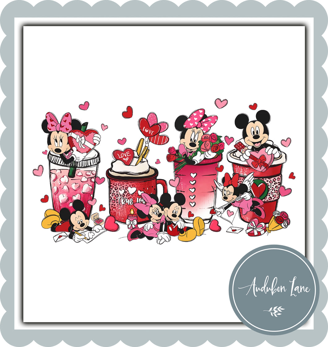 Valentine's Mickey and Minnie Coffee