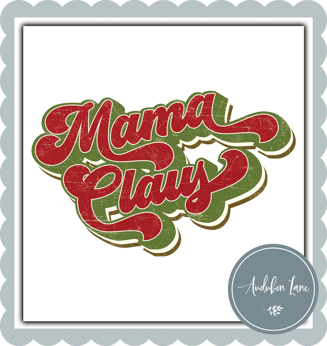 Christmas Mama Claus Retro